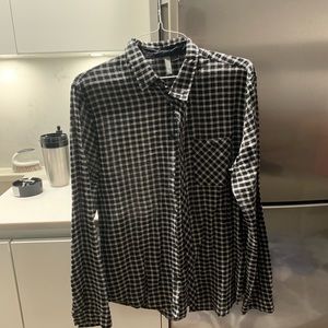 H&M Divided button down